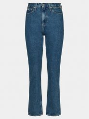 Calvin Klein Jeans Jeansy Authentic J20J222443 Granatowy Straight Fit. Niebieskie jeansy Calvin Klein Jeans, bez wzorów. Za 249.99 zł.