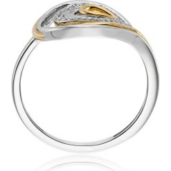 PROMOCJA Złoty Pierścionek - złoto 585, Brylant 0,10ct. Żółte pierścionki W.KRUK, z brylantem, złote. W wyprzedaży za 1,160.00 zł.