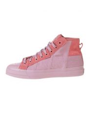Adidas Sneakersy "Nizza Hi Parley" w kolorze jasnoróżowym rozmiar: 43 1/3. Różowe trampki Adidas, bez wzorów, za kostkę, bez zapięcia. Za 251.53 zł.