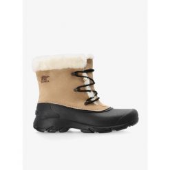 Buty zimowe damskie Sorel Snow Angel. Brązowe trekkingi Sorel, trekkingowe. Za 471.99 zł.