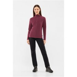 Bluza damska VIKING Tesero Lady Polartec. Brązowe bluzy sportowe Viking, bez wzorów, bez kaptura. Za 239.90 zł.
