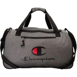 Torba Champion Progress Duffel 52L. Szare torby na ramię Champion, bez wzorów, z materiału, na ramię, z nadrukiem, bez dodatków. Za 190.00 zł.