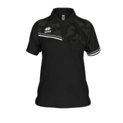 Polo Errea Eden. Czarne koszulki polo ERREA, bez wzorów, bez kołnierzyka, bez ramiączek. Za 250.00 zł.