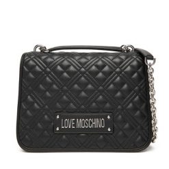 Torebka LOVE MOSCHINO. Czarne torebki klasyczne Love Moschino, bez wzorów, bez dodatków. Za 949.99 zł.