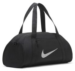 Torba sportowa unisex Nike Gym Club. Czarne torby na ramię Nike, bez wzorów, sportowe, na ramię, bez dodatków. Za 182.25 zł.