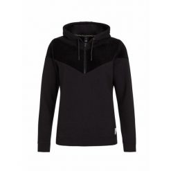 Damska bluza rozpinana 1/4 Protest Nxgatami. Czarne bluzy Protest, bez wzorów, bez kaptura. W wyprzedaży za 254.15 zł.