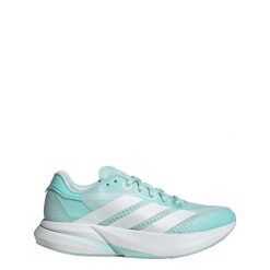 Buty Duramo Speed 2 Running. Białe obuwie sportowe Adidas, z materiału, bez zapięcia, do biegania. Za 367.70 zł.