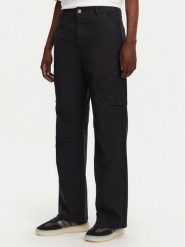 Nike Spodnie materiałowe FV7098 Czarny Regular Fit. Czarne spodnie materiałowe Nike, s, bez wzorów, z bawełny. Za 489.99 zł.