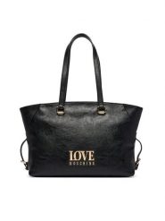 LOVE MOSCHINO Torebka JC4202PP0PKA0000 Czarny. Czarne shopper Love Moschino, bez wzorów, ze skóry, bez dodatków. Za 949.99 zł.