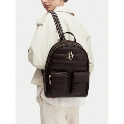 Plecak Beverly Hills Polo Club. Brązowe plecaki Beverly Hills Polo Club, bez wzorów. Za 229.99 zł.