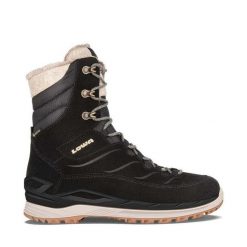Buty trekkingowe damskie Lowa 4204179932. Czarne trekkingi Lowa, z materiału, za kostkę, wspinaczkowe. Za 1,022.00 zł.