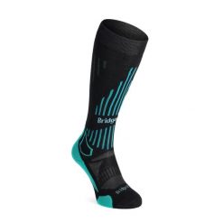 Skarpety narciarskie damskie Bridgedale Ski Lt Merino E Pattern. Czarne skarpety Bridgedale, bez wzorów. Za 109.99 zł.