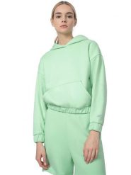 4F Bluza w kolorze miętowym rozmiar: XXL. Zielone bluzy 4f, xxl, bez wzorów, z kapturem. Za 79.99 zł.