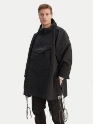 Napapijri Kurtka przeciwdeszczowa A-Raincape L NP0A4H4D9411 Czarny Oversize. Czarne kurtki sportowe Napapijri, l, bez wzorów, z syntetyku, bez kaptura. Za 709.99 zł.