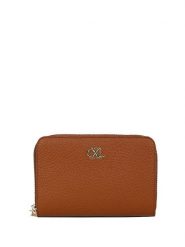 CXL by Christian Lacroix Skórzany portfel "Tuilerie" w kolorze jasnobrązowym - 12 x 10 cm rozmiar: onesize. Brązowe portfele CXL by Christian Lacroix, bez wzorów, z materiału. Za 170.87 zł.