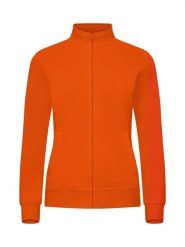 Clique Basic Cardigan Women — kardigan z dresu z zamkiem w kolorze. Brązowe kardigany CLIQUE, l, bez wzorów, z bawełny. Za 179.74 zł.