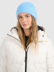 4F Czapka zimowa damska - niebieska M. Niebieskie czapki 4f, bez wzorów. Za 49.99 zł.