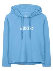 Herrlicher Bluza w kolorze błękitnym rozmiar: S. Niebieskie bluzy Herrlicher, s, bez wzorów, z kapturem. Za 162.87 zł.