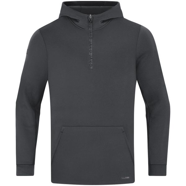 Bluza z kapturem dla kobiet Jako Pro Casual. Szare bluzy JAKO, bez wzorów, z elastanu, z kapturem. Za 429.05 zł.