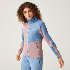 Lindalla VII damska bluza. Fioletowe bluzy Regatta, bez wzorów, z elastanu, bez kaptura. W wyprzedaży za 119.99 zł.