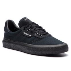 Tenisówki adidas. Czarne trampki Adidas, bez wzorów, bez zapięcia. Za 299.99 zł.