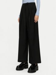 Brave Soul Spodnie materiałowe LTRW-272NAOMIBLK Czarny Regular Fit. Czarne spodnie materiałowe Brave Soul, m, bez wzorów, z materiału. Za 109.99 zł.