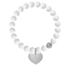 Bransoletka Elena srebrna. Szare bransoletki Lilou, srebrne. Za 221.00 zł.