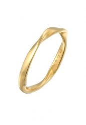 Elli Damska obrączkaTwisted Skręcona Basic ze srebra próby 925 Sterling Silver Pierścionki 1 ct Damski. Szare pierścionki Elli, srebrne. Za 198.99 zł.