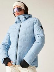 Dare 2b Kurtka narciarska "Glacier" w kolorze błękitnym rozmiar: 34. Niebieskie kurtki narciarskie Dare 2b, m, bez wzorów, bez kaptura, narciarskie. Za 336.61 zł.