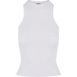 Damski tank top Urban Classics Racer Back. Białe topy Urban Classics, bez wzorów, bez kołnierzyka, bez ramiączek. Za 95.50 zł.