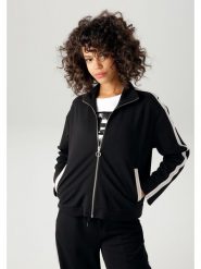 Aniston Bluza w kolorze czarnym rozmiar: 46. Czarne bluzy Aniston, bez wzorów, bez kaptura. Za 61.17 zł.