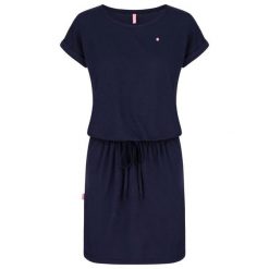 Sukienka damska Loap Bladana niebieska. Niebieskie sukienki ZSPORT, na lato, xs, bez wzorów, sportowe, bez kołnierzyka, bez ramiączek, sportowe. Za 147.99 zł.