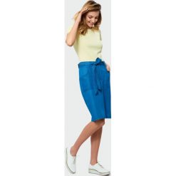 Spódnica z paskiem. Spódnice Greenpoint, bez wzorów, z lyocellu. Za 59.99 zł.