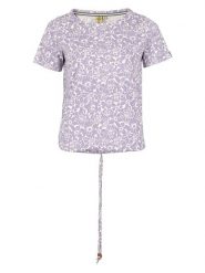 Roadsign Koszulka w kolorze fioletowo-kremowym rozmiar: M. Brązowe bluzki Roadsign, m, bez wzorów, z bawełny, bez kołnierzyka, bez ramiączek. Za 43.99 zł.