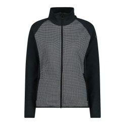 Damska rozciągliwa polarowa bluza z zamkiem CMP. Szare bluzy sportowe CMP, xs, bez wzorów, z polaru, bez kaptura. Za 312.50 zł.