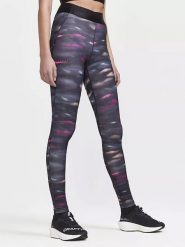 Craft Legginsy sportowe "Core" w kolorze antracytowym rozmiar: XL. Czarne legginsy Craft, s, bez wzorów, z materiału. Za 96.83 zł.