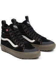 Vans Skórzane sneakersy "SK8-Hi MTE-2" w kolorze czarnym rozmiar: 42,5. Czarne trampki Vans, bez wzorów, za kostkę, bez zapięcia. Za 366.95 zł.