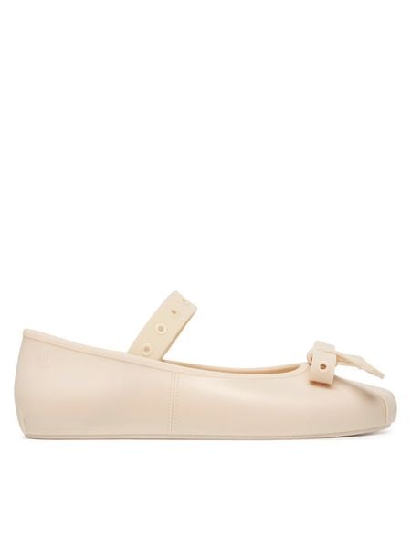 Melissa Baleriny Sophie Crush Ad 37836 Beżowy. Brązowe baleriny Melissa, bez wzorów, z tworzywa sztucznego, bez obcasa. Za 246.99 zł.