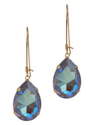 Otazu Pozłacane kolczyki z kryształami Swarovski rozmiar: onesize. Żółte kolczyki Otazu, z kryształem, pozłacane, z zapięciem typu bigiel. Za 281.76 zł.