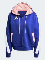 Adidas Bluza "Team France" w kolorze granatowym rozmiar: L. Niebieskie bluzy Adidas, l, bez wzorów, bez kaptura. Za 149.95 zł.