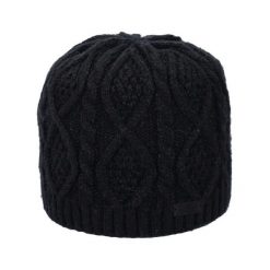 Czapka damska turystyczna CMP 5505609. Czarne czapki CMP, bez wzorów, z dzianiny. Za 44.99 zł.