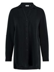 Gerry Weber Bluzka w kolorze czarnym rozmiar: 38. Czarne bluzki Gerry Weber, bez wzorów, bez kołnierzyka, bez ramiączek. Za 145.26 zł.
