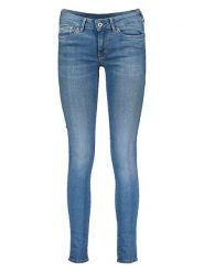 Pepe Jeans Dżinsy - Skinny fit - w kolorze niebieskim rozmiar: W31/L32. Niebieskie jeansy Pepe Jeans, l, z aplikacjami. Za 105.38 zł.