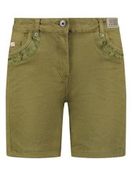 Geographical Norway Szorty "Primael" w kolorze khaki rozmiar: S. Brązowe szorty Geographical Norway, z aplikacjami. Za 66.00 zł.