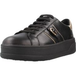 Buty GEOX D56WVB 085Y2 Czarny. Czarne trekkingi Geox, ze skóry, na fitness i siłownię. Za 450.99 zł.