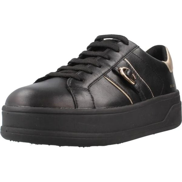 Buty GEOX D56WVB 085Y2 Czarny. Czarne trekkingi Geox, ze skóry, na fitness i siłownię. Za 449.99 zł.