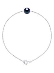 ATELIERS SAINT GERMAIN Srebrna bransoletka z perłą Tahiti rozmiar: onesize. Niebieskie bransoletki ATELIERS SAINT GERMAIN, z perłą, srebrne. Za 217.99 zł.