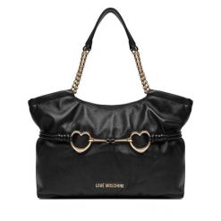Torebka LOVE MOSCHINO. Czarne shopper Love Moschino, bez wzorów, bez dodatków. Za 539.99 zł.