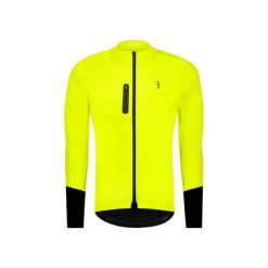 Windbreaker BBB Cycling ColdGuard. Żółte kurtki sportowe BBB CYCLING, bez wzorów, bez kaptura, rowerowe. Za 678.50 zł.
