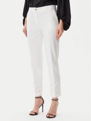 ARTIGLI Spodnie materiałowe ACPA000837 Écru Regular Fit. Spodnie materiałowe Artigli, bez wzorów, z materiału. Za 219.99 zł.